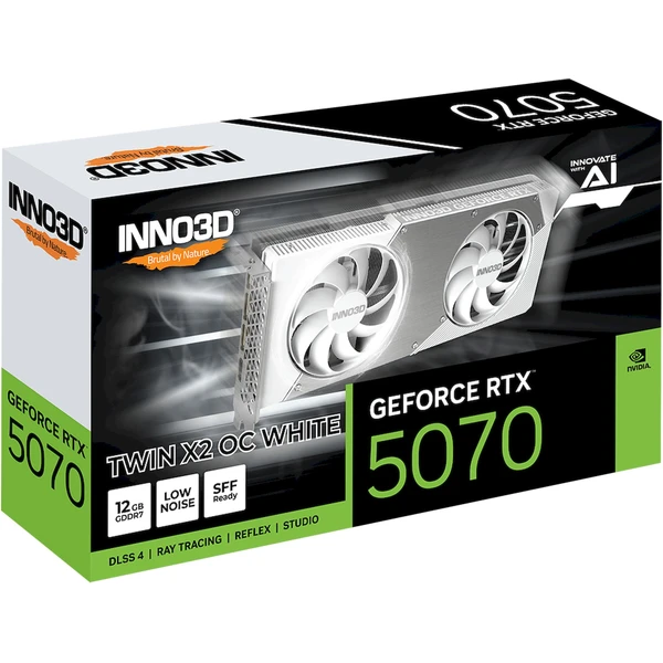 INNO3D NVIDIA GeForce RTX 5070 X2 OC WHITE - Grafické karty - Obrázek AQWH000K01