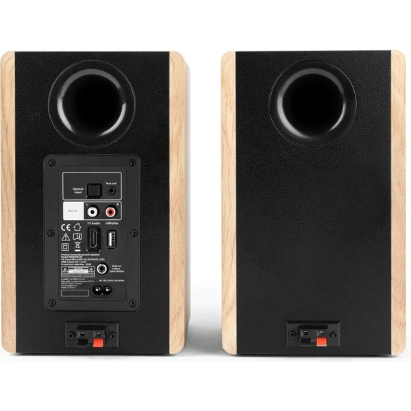Thomson WS902DUO Bluetooth reproduktory hnědé - Reproduktory - Obrázek AQWL000K01