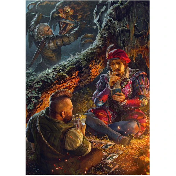 Dárková kolekce The Witcher 3: 10th Anniversary Puzzle - Puzzle - Obrázek ASJI000K01
