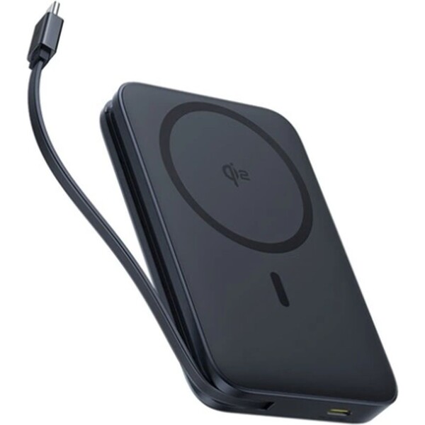 Baseus PicoGo bezdrátová powerbanka Qi2 10000mAh černá Černá