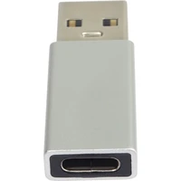 PremiumCord USB-A/USB-C redukce stříbrná - Kabely a redukce