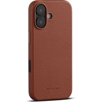 Woolnut MagSafe kožený kryt iPhone 17 hnědý - Pouzdra