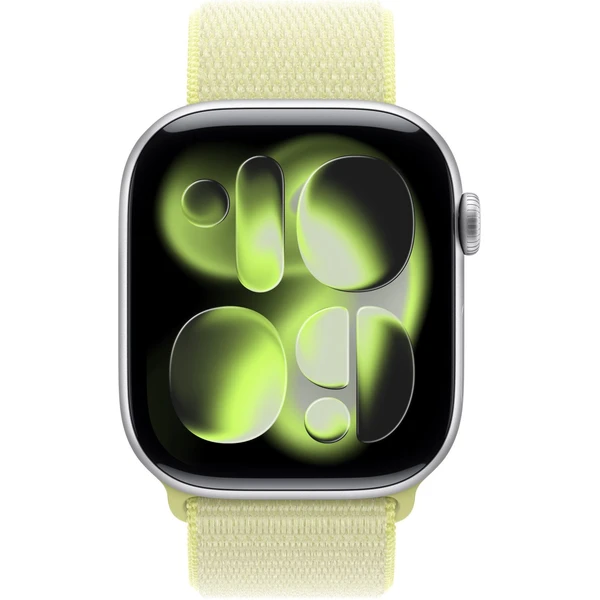 Apple Watch 49/46/45/44mm neonově žlutý provlékací sportovní řemínek - Řemínky - Obrázek ATWH000K01