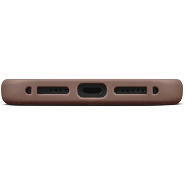 Woolnut MagSafe kožený kryt pro iPhone 15 Plus hnědý - Pouzdra - Obrázek AU00000L01