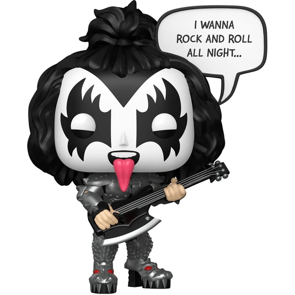 Funko POP! #471 Rocks: KISS - The Demon (Rock & Roll All Night) (Sayings) - Funko POP! - Obrázek AU7H000K01