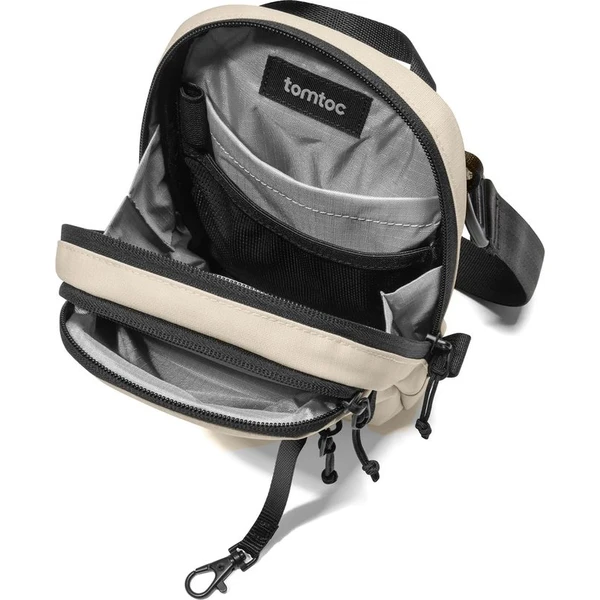 tomtoc Aviator T37 crossbody taška khaki - Popruhy a crossbody - Obrázek AUCG000K01