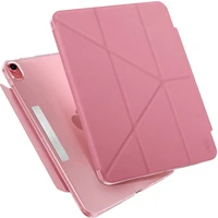 UNIQ Camden Antimikrobiální pouzdro iPad 10,9" (2022)/iPad 11" (2025) růžové - Pouzdra