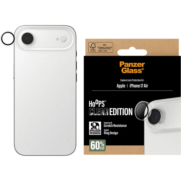 PanzerGlass® Hoops skla Apple iPhone Air čiré - Ochranné folie a skla - Obrázek AVEH000K01