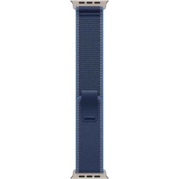Apple Watch 49/46/45/44mm modrý/jasně modrý Trailový tah S/M přírodní titan
