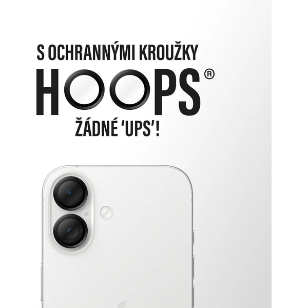 PanzerGlass® Hoops skla Apple iPhone 17/16/16 Plus černé - Ochranné folie a skla - Obrázek AXEH000K01