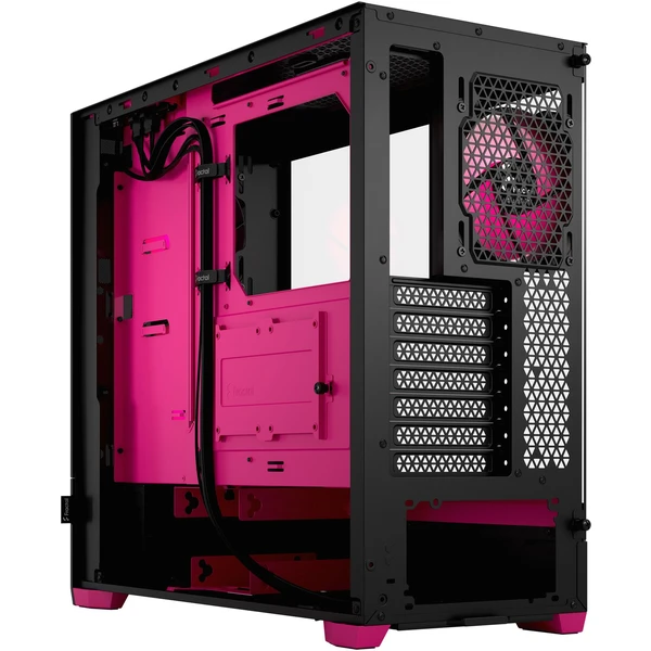 Fractal Design Pop Air RGB Magenta Core TG Clear Tint - Počítačové skříně - Obrázek AY6A000601
