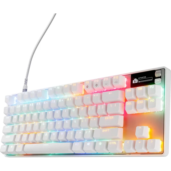 SteelSeries Apex Pro TKL Gen 3 (US) bílá - Klávesnice - Obrázek AYGF000L01