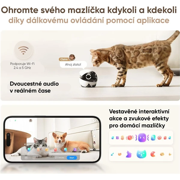 Enabot ROLA Mini bílá - IP kamery - Obrázek AZ8L000K01