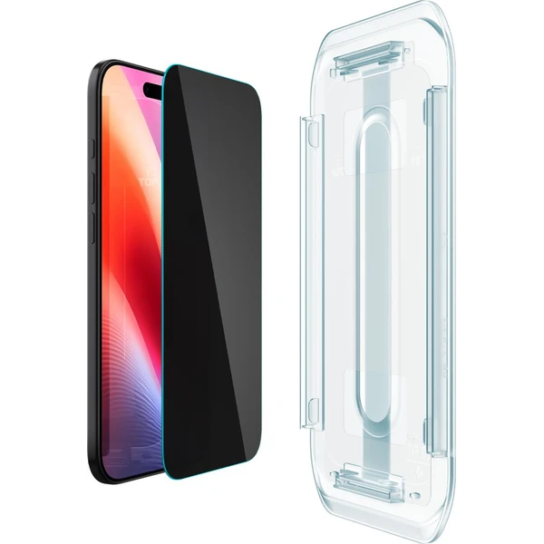 Spigen Glass tR EZ Fit (Privacy) sklo iPhone Air čiré (2 ks) - Ochranné folie a skla - Obrázek AZGH000K01