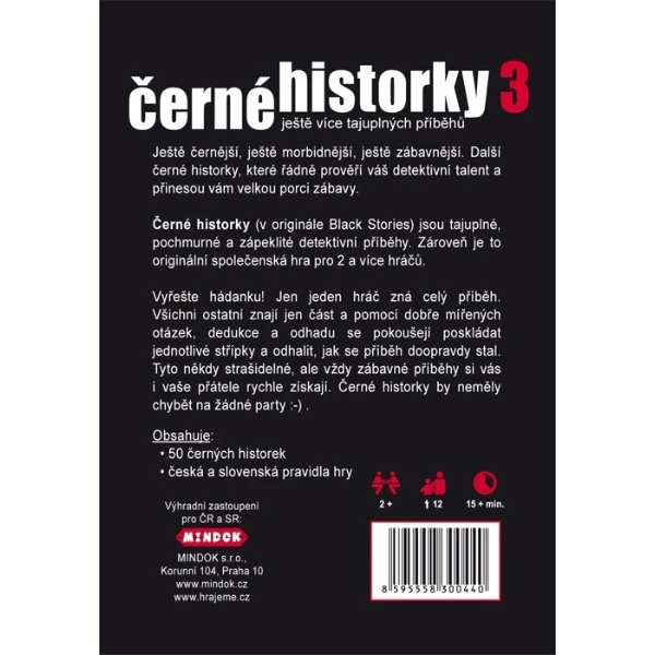 Černé historky 3 - Karetní hry - Obrázek B025000O01