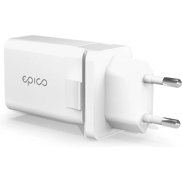 Epico 20W PD napájecí adaptér vyměnitelnou zástrčkou EU/UK bílá - Nabíječky - Obrázek B09F000P01
