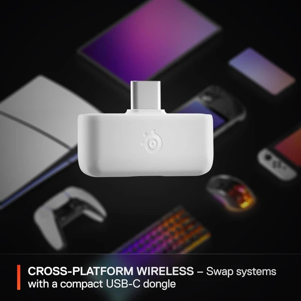SteelSeries Arctis Nova 5 herní sluchátka bílá - Sluchátka - Obrázek B0A8000O01