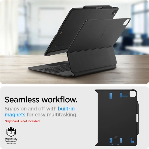 Spigen Thin Fit Pro kryt iPad Pro 12.9" (22/21) černý - Pouzdra - Obrázek B0D5000L01