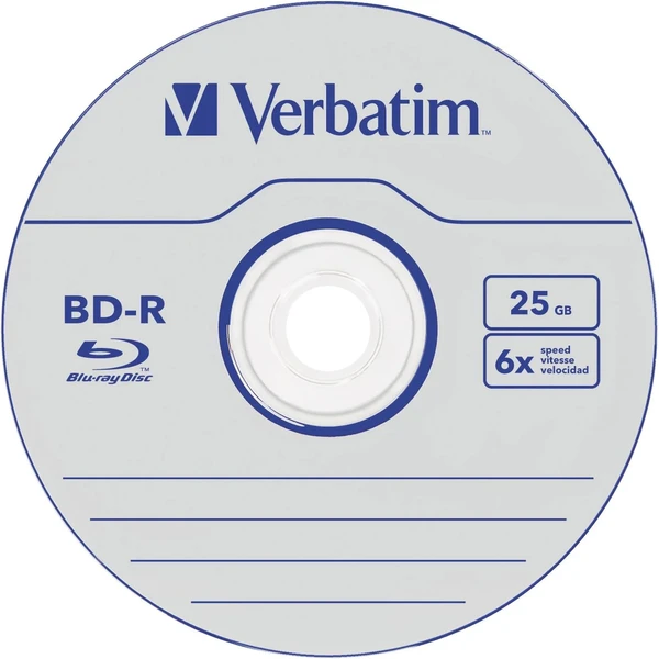 VERBATIM BD-R SL Datalife (50 ks) Blu-Ray/Spindle/6x/25GB - Optické disky - Obrázek B0G2000K01
