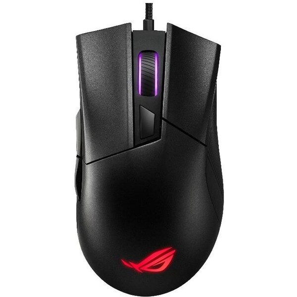 ASUS ROG Gladius II Core herní myš černá 90MP01D0-B0UA00 Černá