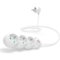 CONNECT IT prodlužovací kabel 230 V 3 zásuvky s vypínačem 1,5m bílý - Zásuvky
