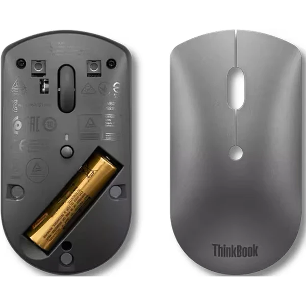 Lenovo ThinkBook Bluetooth bezdrátová myš šedá - Myši - Obrázek B0VC000J01