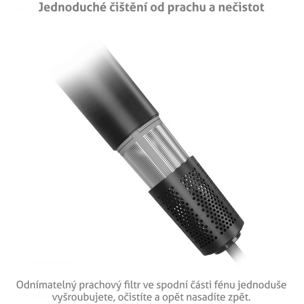 TrueLife HairDryer D9 fén na vlasy černý - Fény na vlasy - Obrázek B0Y9000O01