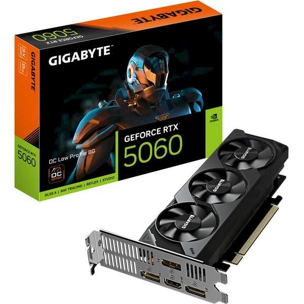 GIGABYTE NVIDIA GeForce RTX 5060 OC Low Profile 8G - Grafické karty - Obrázek B14F000O01