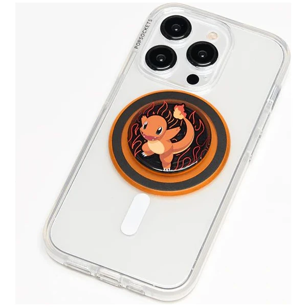 PopSockets PopGrip MagSafe (Round) Pokémon – Charmander (MagSafe All) - Držáky - Obrázek B196000J01