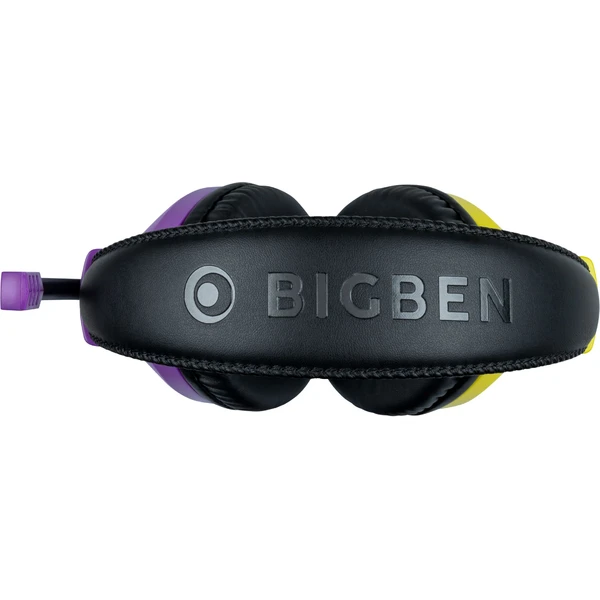 Bigben herní sluchátka pro Switch fialová/žlutá - Sluchátka - Obrázek B1H7000K01