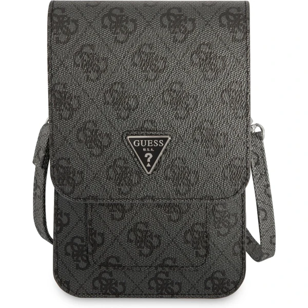 Guess PU 4G Triangle Logo Phone Bag černý - Pouzdra - Obrázek B1RC100501