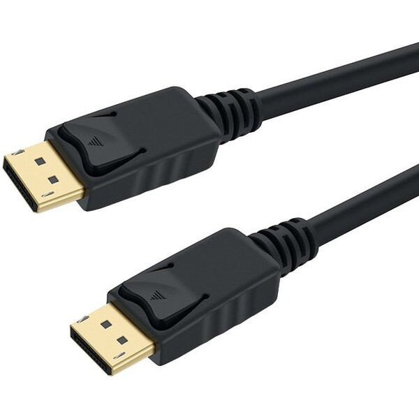 PremiumCord DisplayPort 1.2/DisplayPort 1.2 kabel 4K 0,5m černý