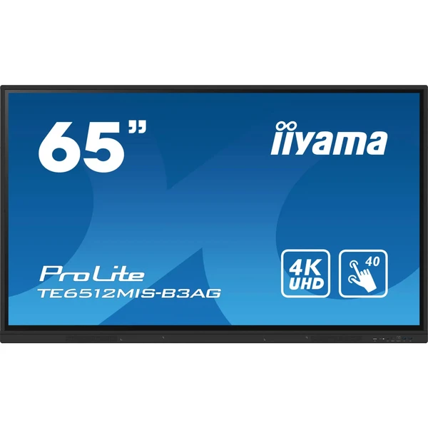 Iiyama ProLite interaktivní dotykový panel 65" - Velkoformátové displeje - Obrázek B1X4000K01