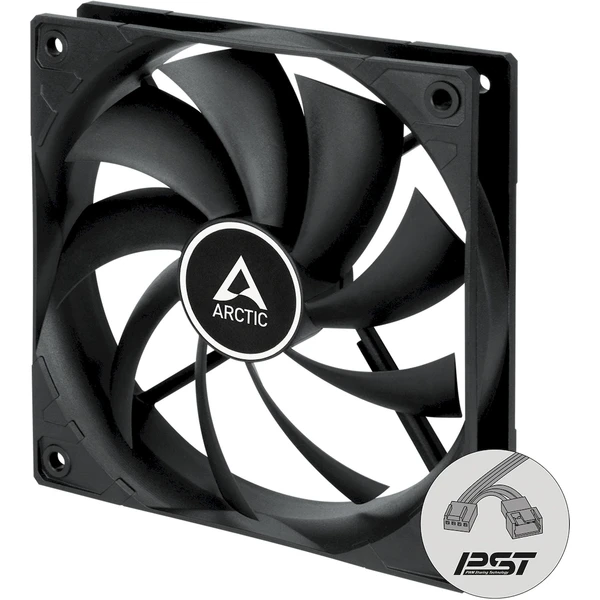 Arctic F12 PWM PST černý - Ventilátory pro PC - Hlavní obrázek