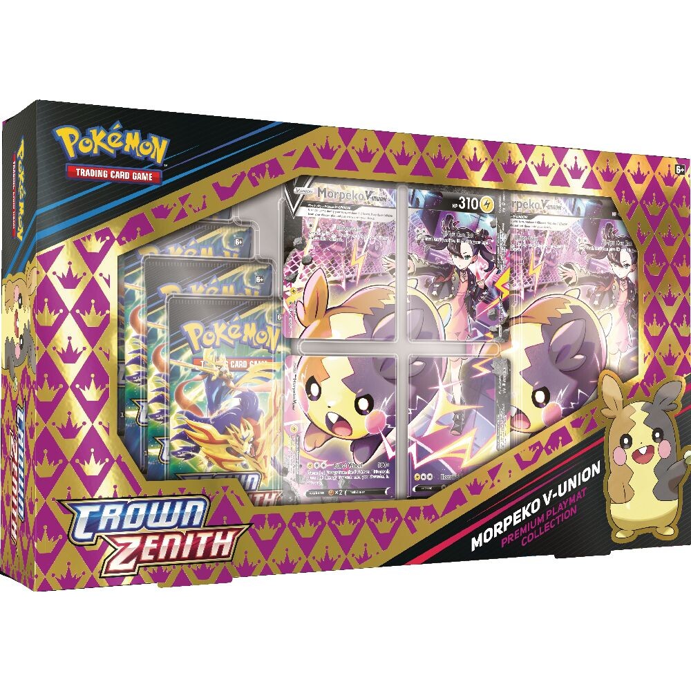 Pokémon TCG: Crown Zenith - Premium Playmat Collection - Morpeko V Union Box
