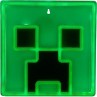 Lampička Minecraft - Creeper Neon - Lampičky