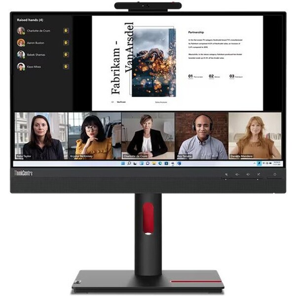 Lenovo ThinkCentre Tiny-In-One 22 Gen 5 LED monitor 21" 12N8GAT1EU Černá