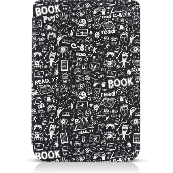 CONNECT IT Doodle pouzdro pro PocketBook 616/627/628/632 čern - Pouzdra - Obrázek B2N0000J01