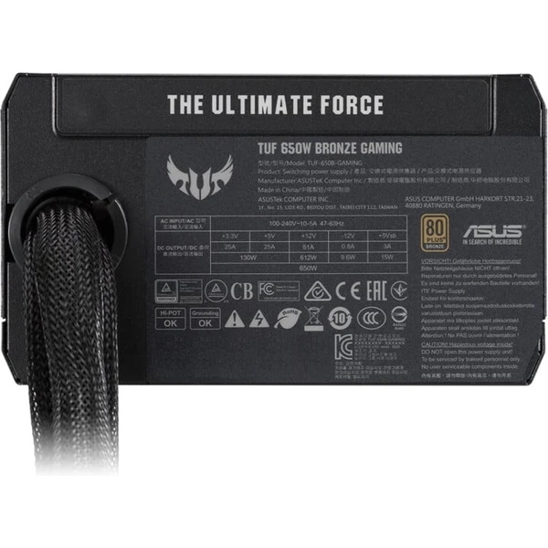 ASUS TUF Gaming 650W Bronze 650W - Zdroje - Obrázek B2UJ300401
