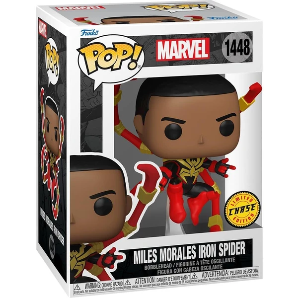 Funko POP! #1448 Marvel: Spider-Man Comics - Miles Morales Iron Spider (Šance na chase) - Funko POP! - Obrázek B2YB000K01