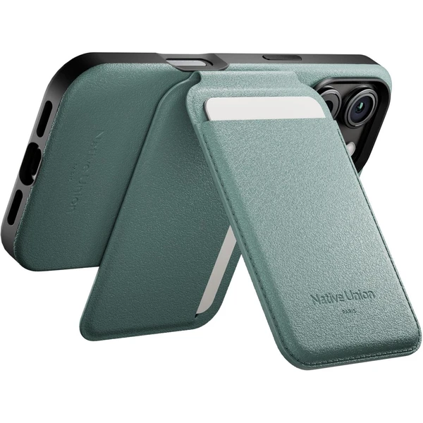 Native Union Active Wallet Stand MagSafe peněženka zelená - Peněženky - Obrázek B31A000P01