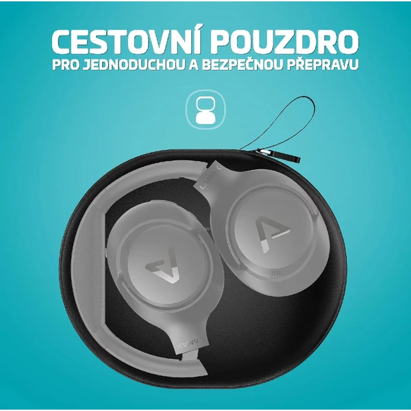 LAMAX NoiseComfort2 ANC bezdrátová sluchátka - Sluchátka - Obrázek B335000K01