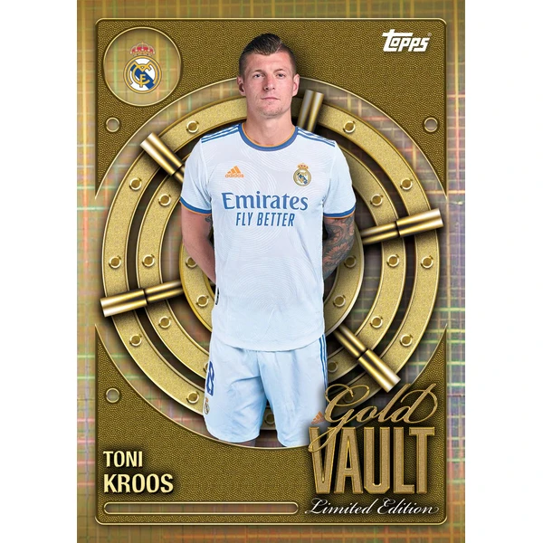 Fotbalové karty Topps 2025/26 Real Madrid Collector Tin - Fotbalové karty - Obrázek B37M000K01