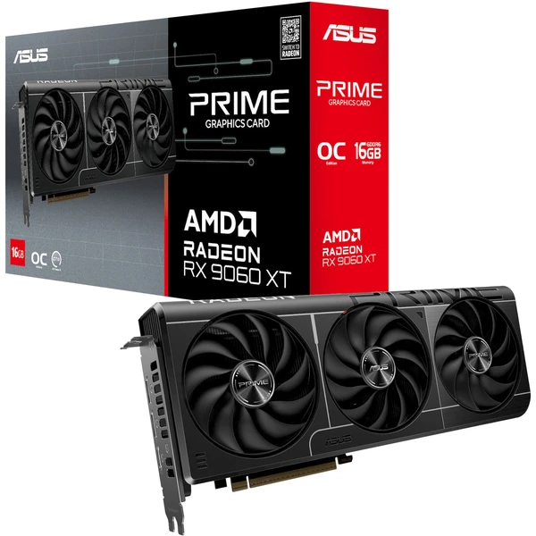 ASUS Prime AMD Radeon RX 9060 XT OC 16G 16GB GDDR6 - Grafické karty - Obrázek B3BH000L01