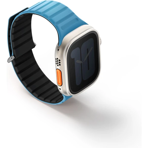 UNIQ Revix Evo oboustranný řemínek Apple Watch 49/46/45/44/42mm (modrý/černý) - Řemínky - Obrázek B3O5000O01