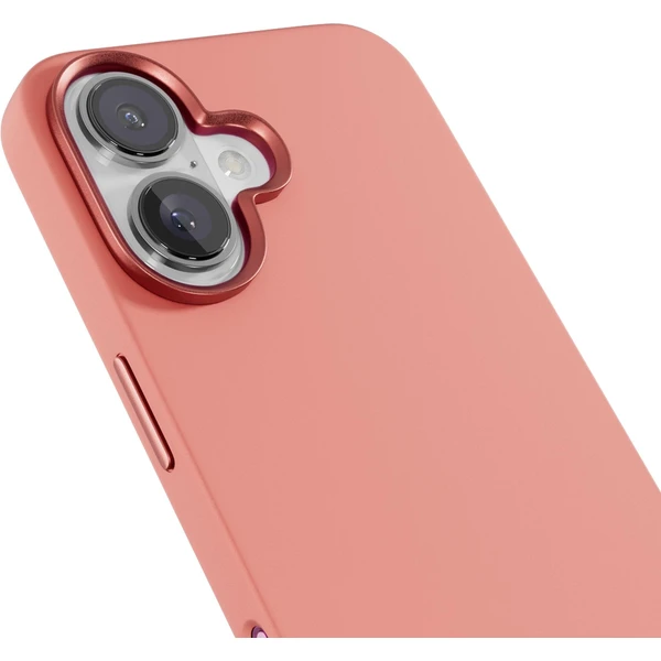 Epico Mag+ Silicone kryt pro iPhone 16 broskově růžová - Pouzdra - Obrázek B46C000L01