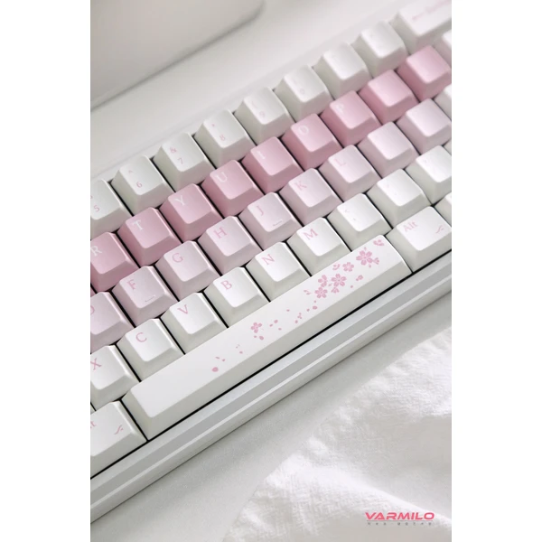 Varmilo Sword68 Kailh Prestige Voice (US) Sakura - Klávesnice - Obrázek B46F000L01