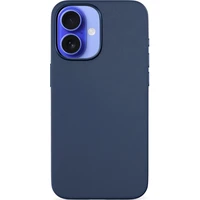 Epico Mag+ Leather kryt pro iPhone 16 modrá - Pouzdra