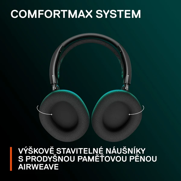 SteelSeries Arctis Nova 7 herní sluchátka černá - Sluchátka - Obrázek B4FJ300401