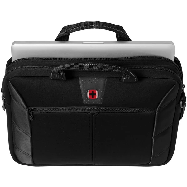 WENGER SHERPA 16" dvojitá tenká brašna na notebook černá - Batohy - Obrázek B4I1000P01